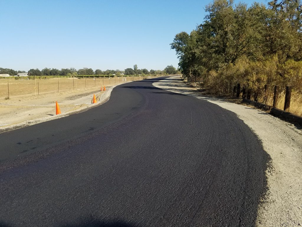 After image of new road