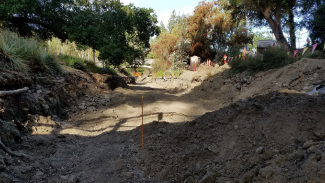 Arboretum Waterway Construction Update 6.6.17