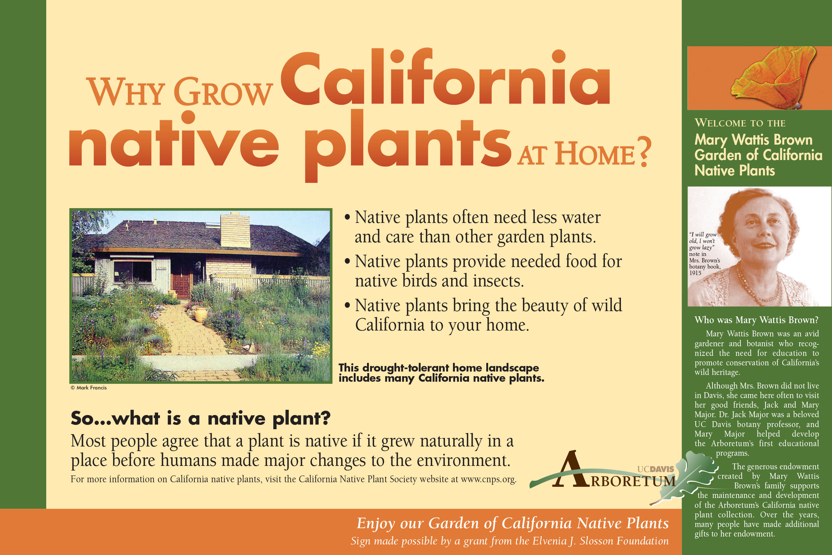Preview of Mary Wattis Brown Garden of California Native Plants exhibit .pdf