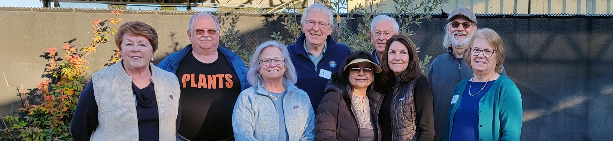Board members of the Friends of the UC Davis Arboretum and Public Garden